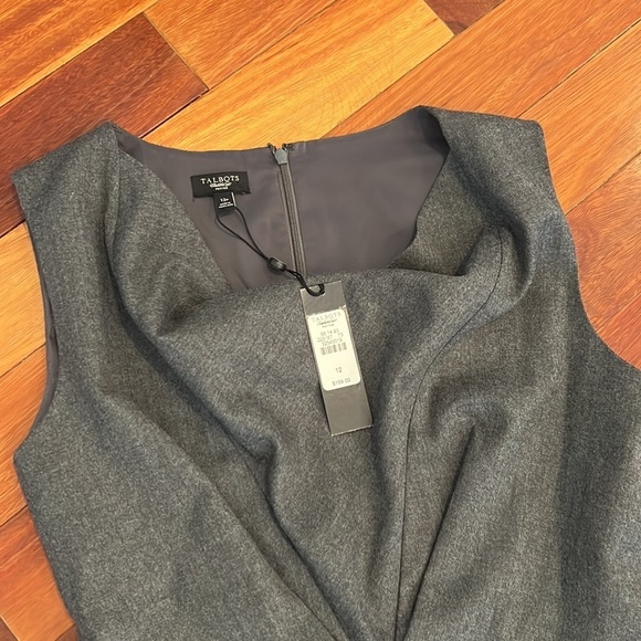 New With Tags! Talbots Petites Wool Lined Dress Size 12 - Picture 7 of 9